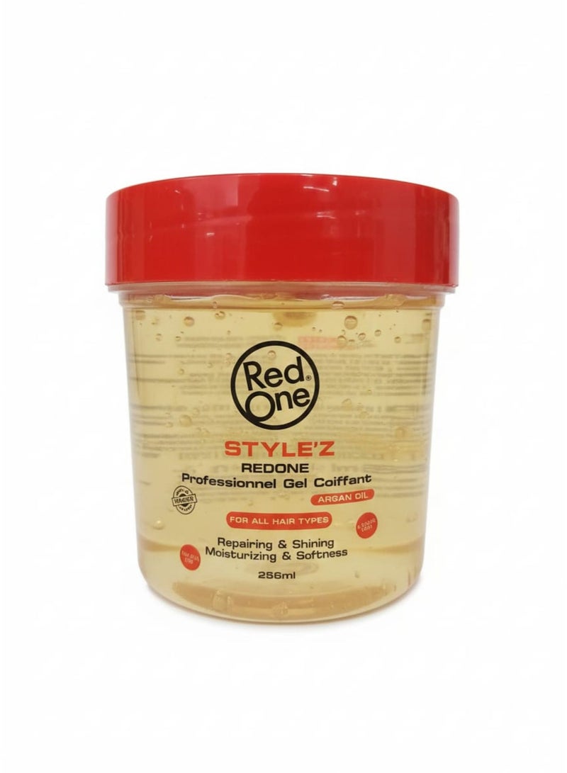 RedOne Stylez Professional gel Argan Oil for all hair types 236